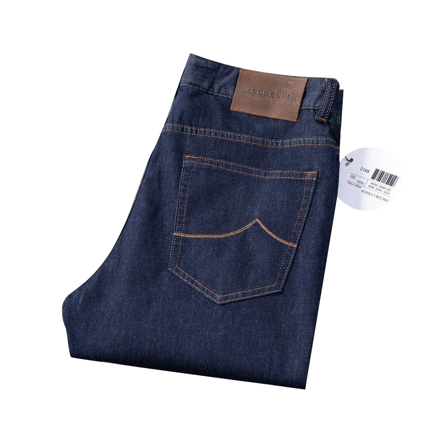 

BILLIONAIRE BLSK CPRT Jeans Thin Cotton Men 2025 Spring Summer new Button breathable Embroidery Straight size 30-40 blue Pants