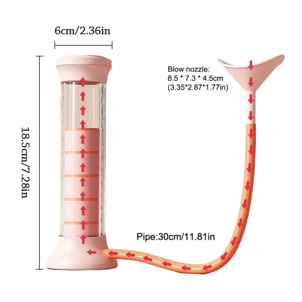 عد الدمبل التنفس قابل للتعديل المقاومة البطن التنفس الأساسية قوة المدرب الحجاب الحاجز قدرة الرئة المتوسع