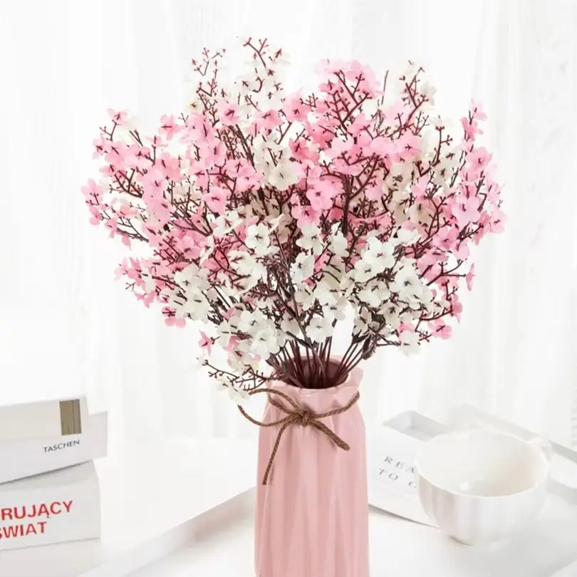 Künstliche Blumen aus Seide, Sternenhimmel, für den Innenbereich, Vasen, künstliche Pflanzen, Dekoration für den Außenbereich, Valentinstag, Hochzeit, Braut, DIY-Fotorequisiten