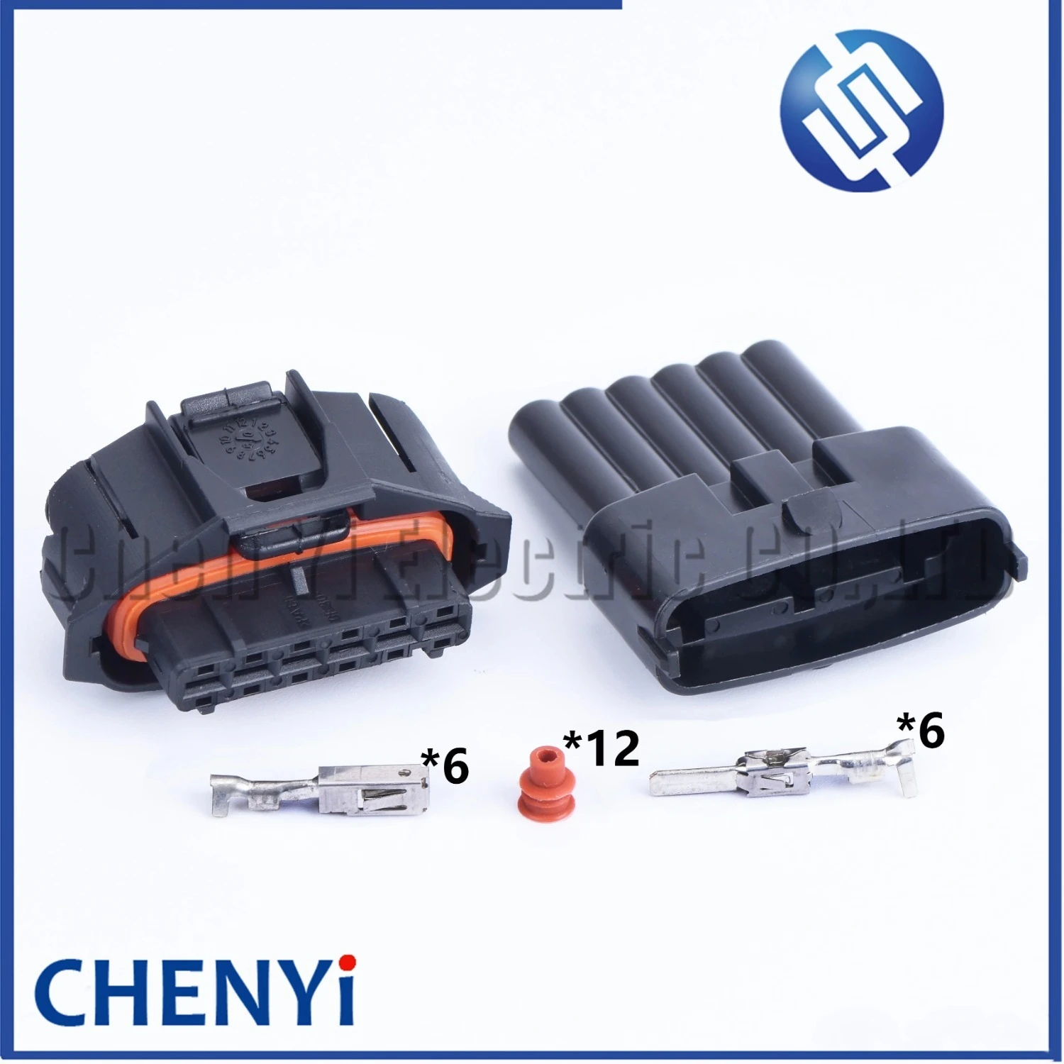 6 Pin 1928403740 Waterproof Auto Socket Diesel Common Rail Accelerator Pedal Plug For Hyhundai 936394-2 1 928 403 740