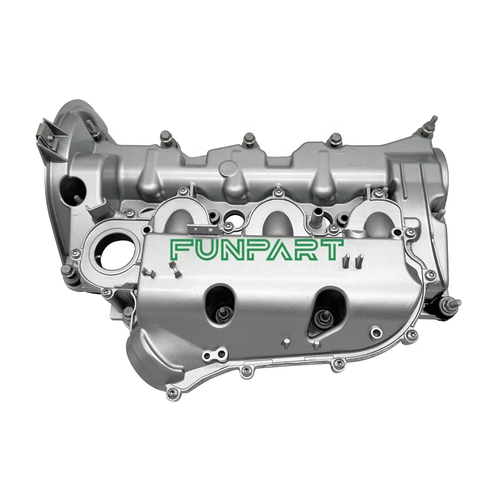 Aluminum valve cover LR029146 LR105957 LR116732 LR166340 LR179201 for Land Rover Jaguar XF XJ F-PACE 3.0 Diesel TDV6 306DT