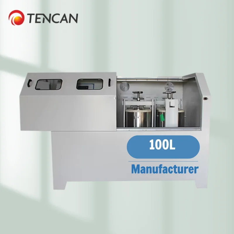 TENCAN Production Type XQM-100L Nano Powder Dry Wet Grinding Digital Laboratory Ball Mill 100l Planetary Ball Mill