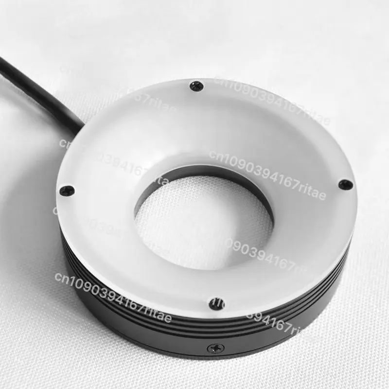 

60-Degree ring light source, high-uniformity visual light source, dedicated to product inspection, machine automation LED