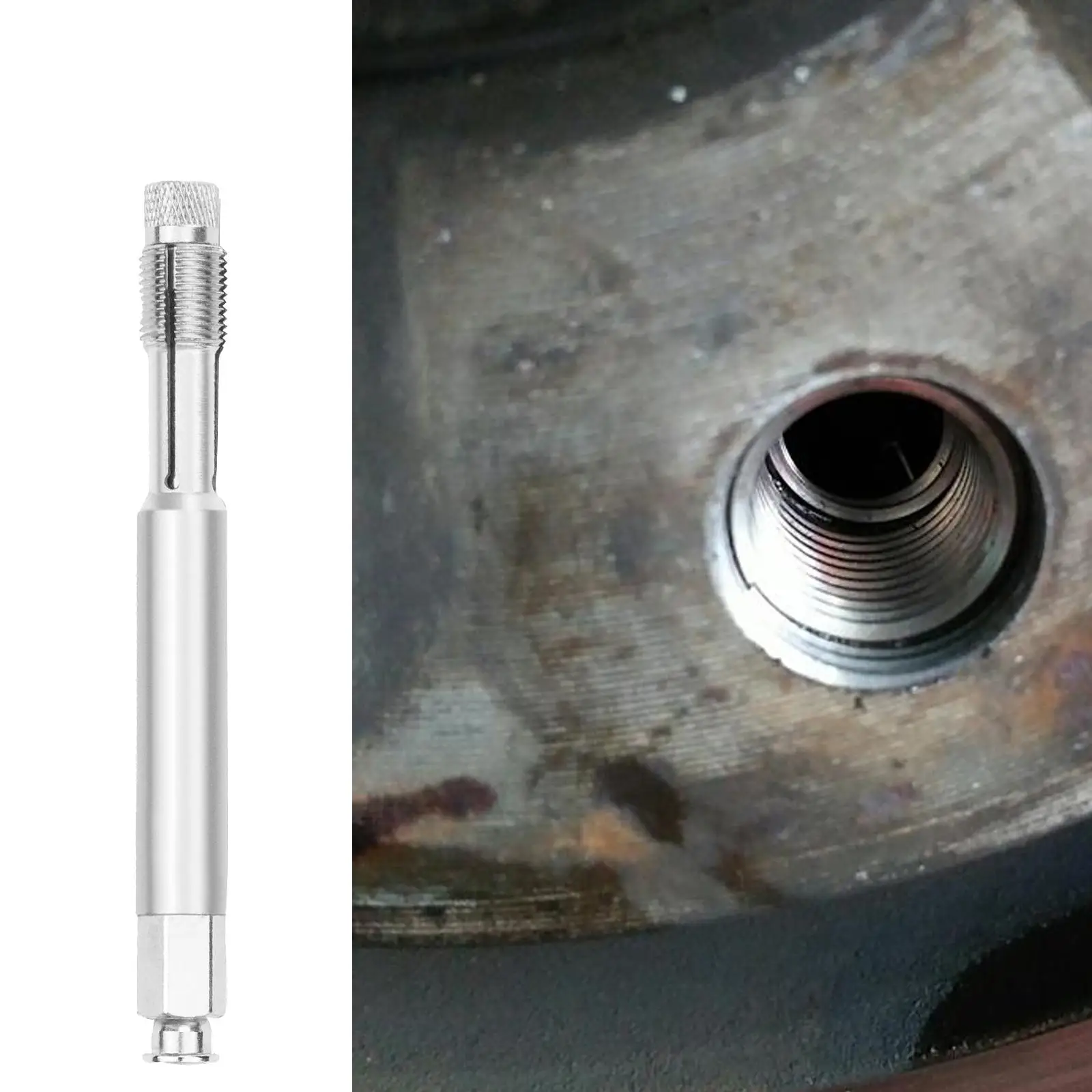 Generisches 14-mm-Reparaturwerkzeug für Gewinde gewinde 640811 faltbares Design Hochleistungs-praktisches Reparatur werkzeug für die Wartung von Autos