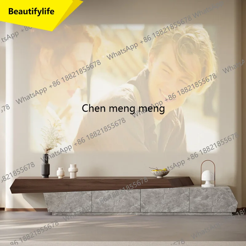 

a38 Современные дизайнерские подставки для телевизора Органайзер для хранения Дисплей Скандинавский деревянный стол для телевизора Эстетический минималистичный Archivadores Модная мебель