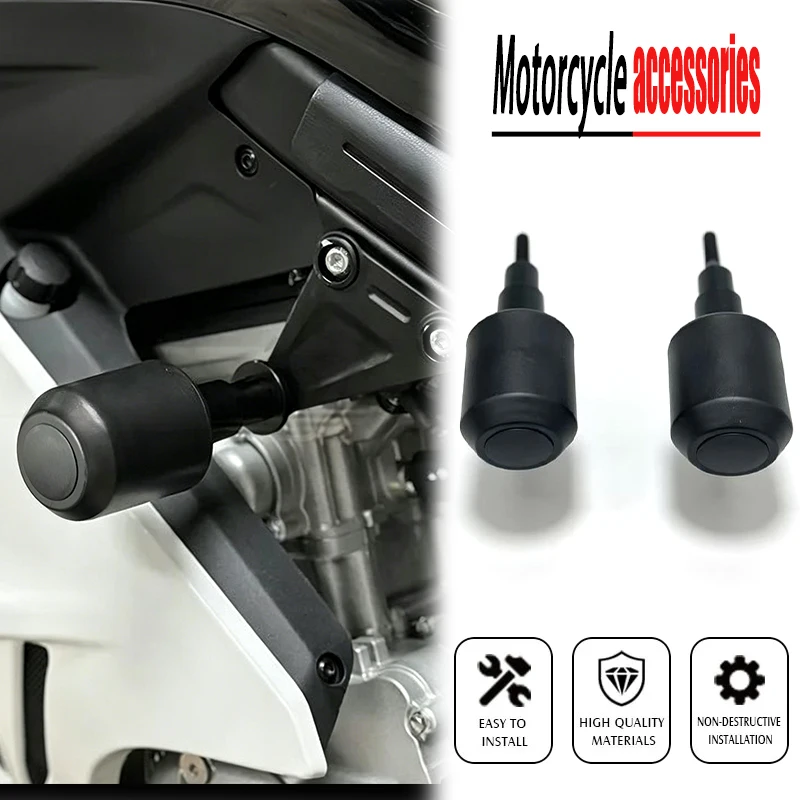 Fit for CFMOTO 675SR-R 675NK 675SR Crash Protection Motorcycle Falling Protection Frame Slider Fairing Guard Crash Pad Protector