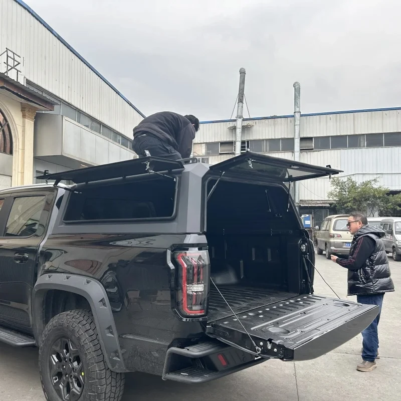 Car Accessories 4x4 Pickup Roof Top Tent Hard Shell Aluminum Ute Truck Canopy For Poer Wingle5