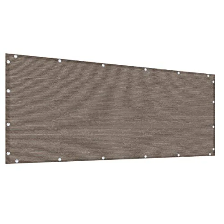 

© HDPE Privacy Screen Mesh for Pool Patio Deck Balcony Railing Fence. No Black Trim. 2' x 50