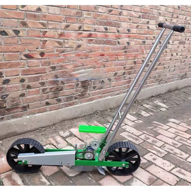 NEW Multifunctional Small Single-row Farmer's Hand-push Vegetable Grain And Other Granular Seed Seeder For 1 Row.