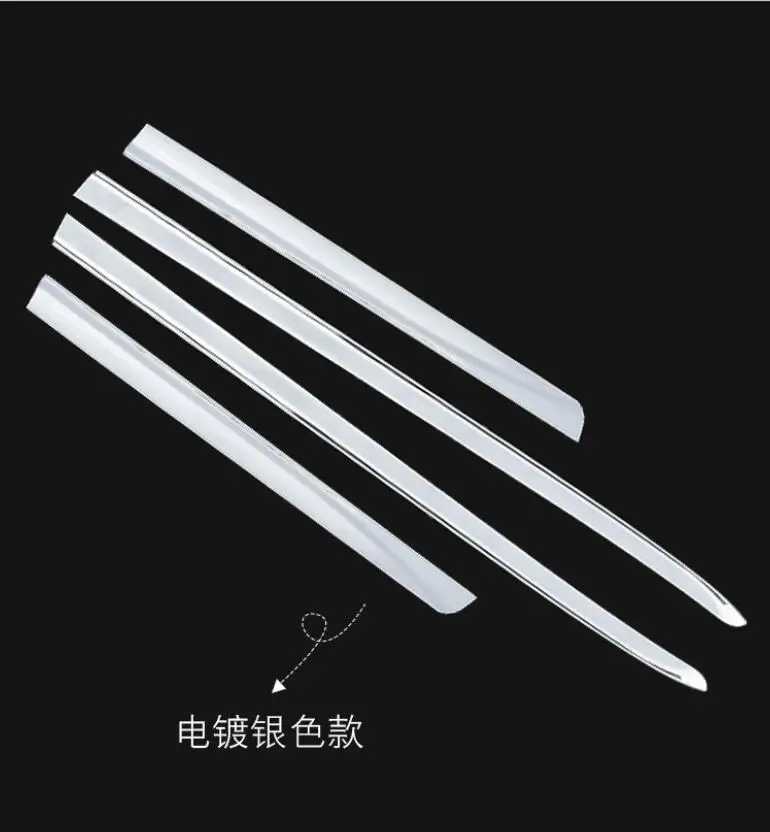 For Kia Sportage R 2018 2019 2020 High-Quality Stainless Steel Door Side Body Molding Chrome Trim Cover Car Accessories YJF