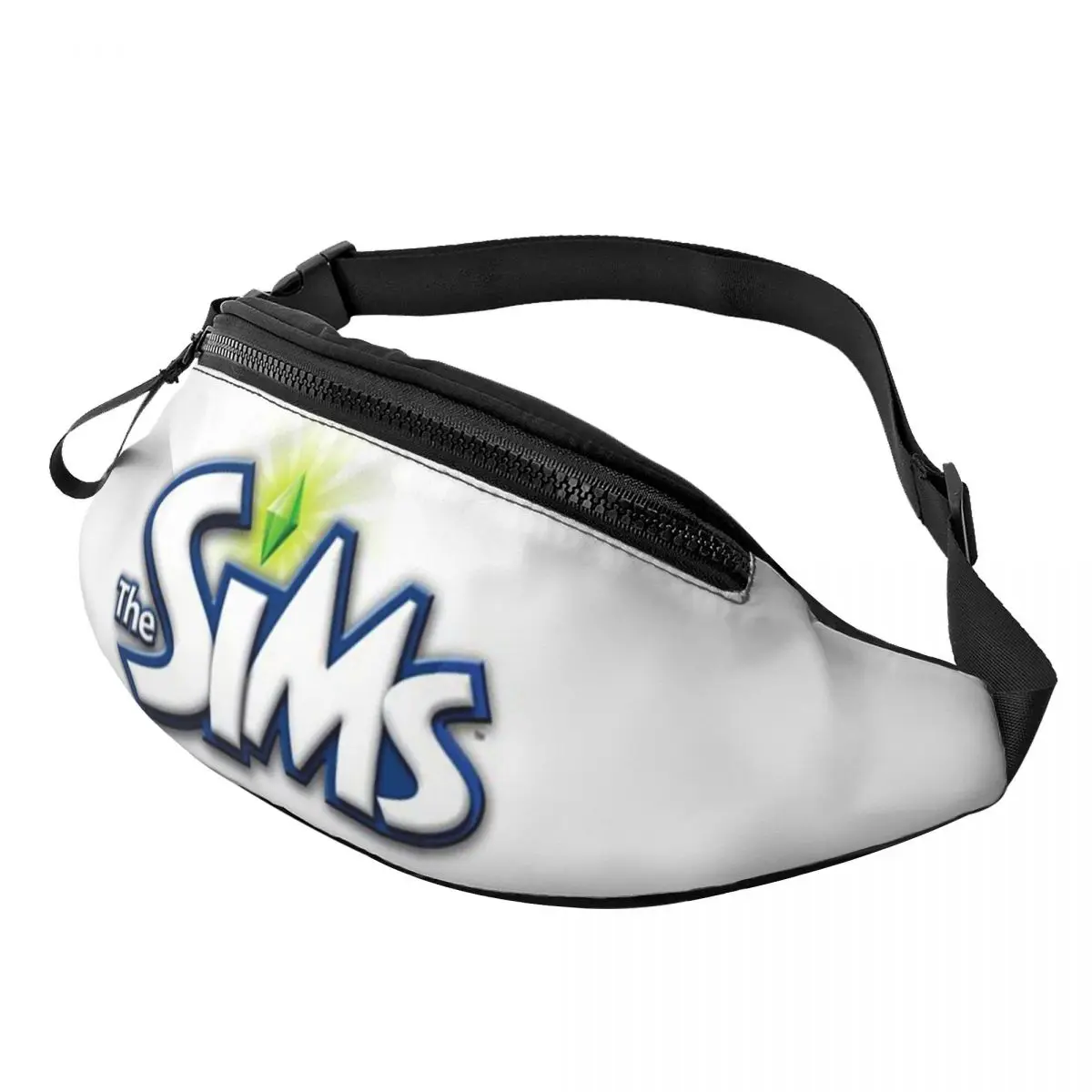 

Поясная сумка Sims для женщин и мужчин, поясная сумка через плечо, чехол для денег для бега, телефона