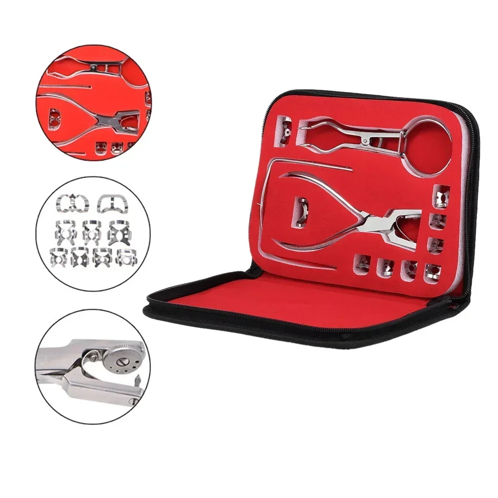 KitTeeth Care Dental Dam Perforator Dentistry Dam Hole Puncher Pliers For Dentist Rubber Dam Puncher Lab Orthodontic Tools