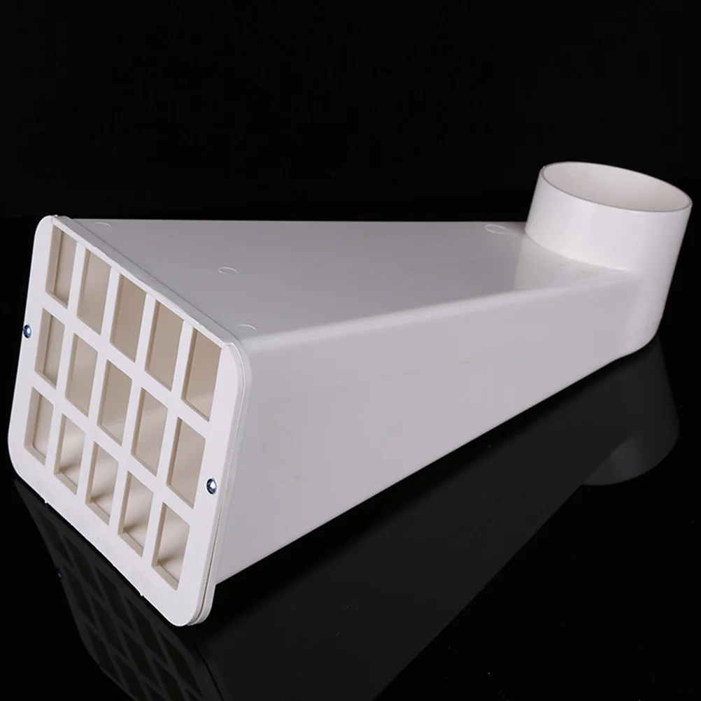 

Diverter Bucket 110mm PVC Accessories Hard Floor Drain Wall Outlet Strainer Gutter Filter Rain Collection System