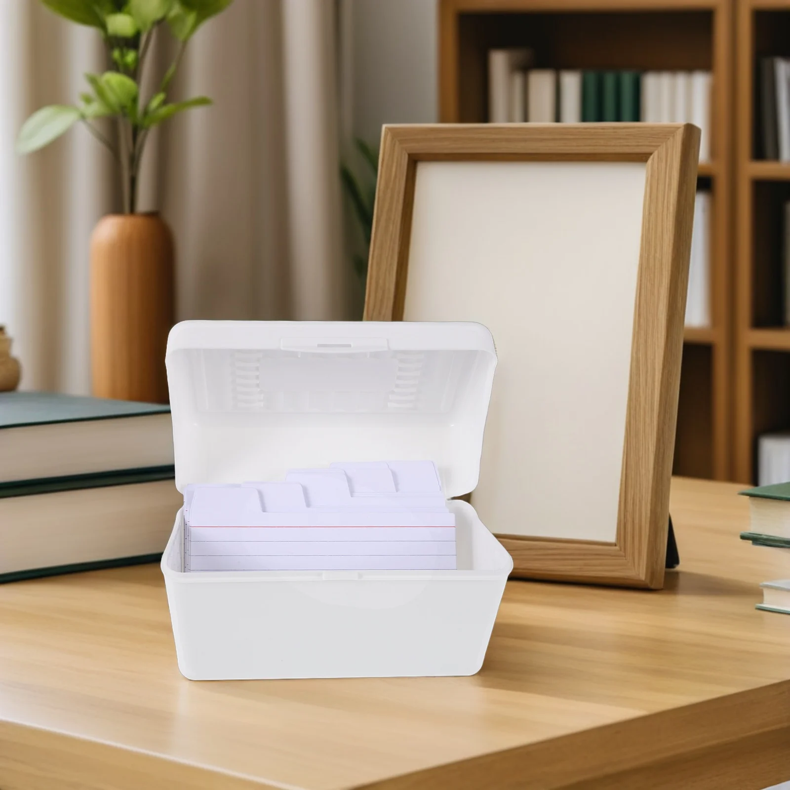 

50Pcs Index Cards Lined Study Flashcards Portable Note Taking Word Memorization Storage Box Flashcards for Revision
