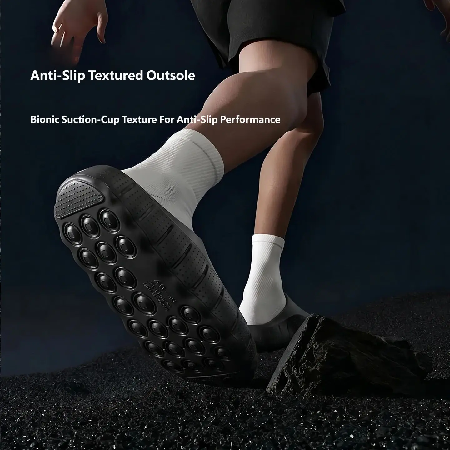 Unisex EVA-Schaumstoff-Modepantoffeln, Fußgewölbeunterstützende Polstersohle, atmungsaktive, rutschfeste, verschleißfeste Hausschuhe. – Detail 6
