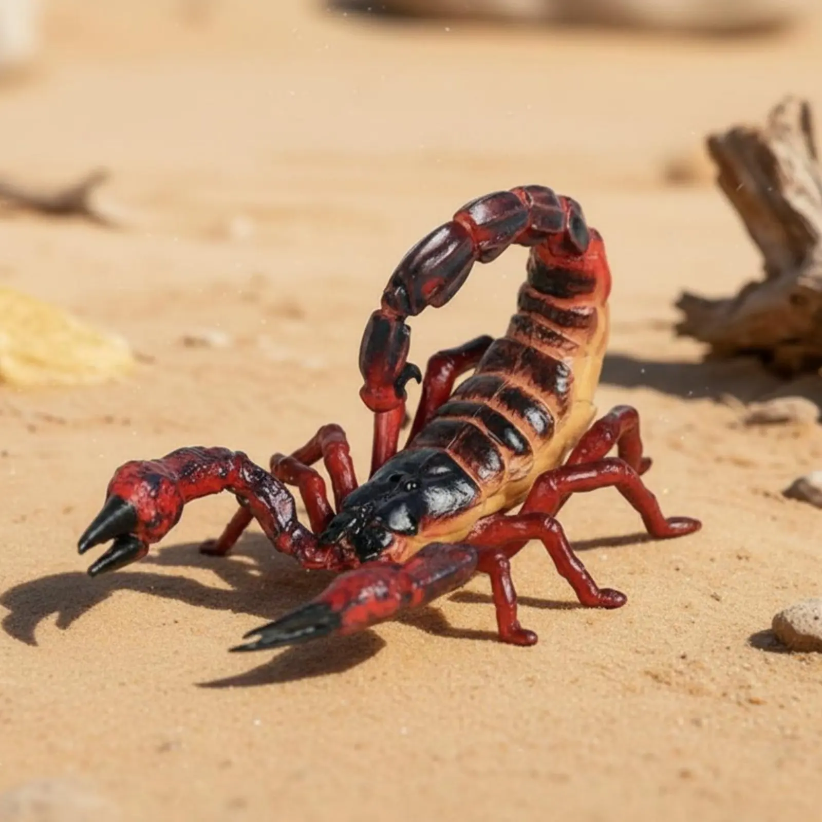 Simulation Model Realistic Figure Plastic Bug Toy Set Odorless Creature Figurine Easy to Clean for Classroom