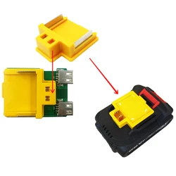 1PCS Connector Terminal Block For Makita 18V Li-ion Battery Charger Adapter Converter BL1815 BL1830 BL1430 Electric Power Tools