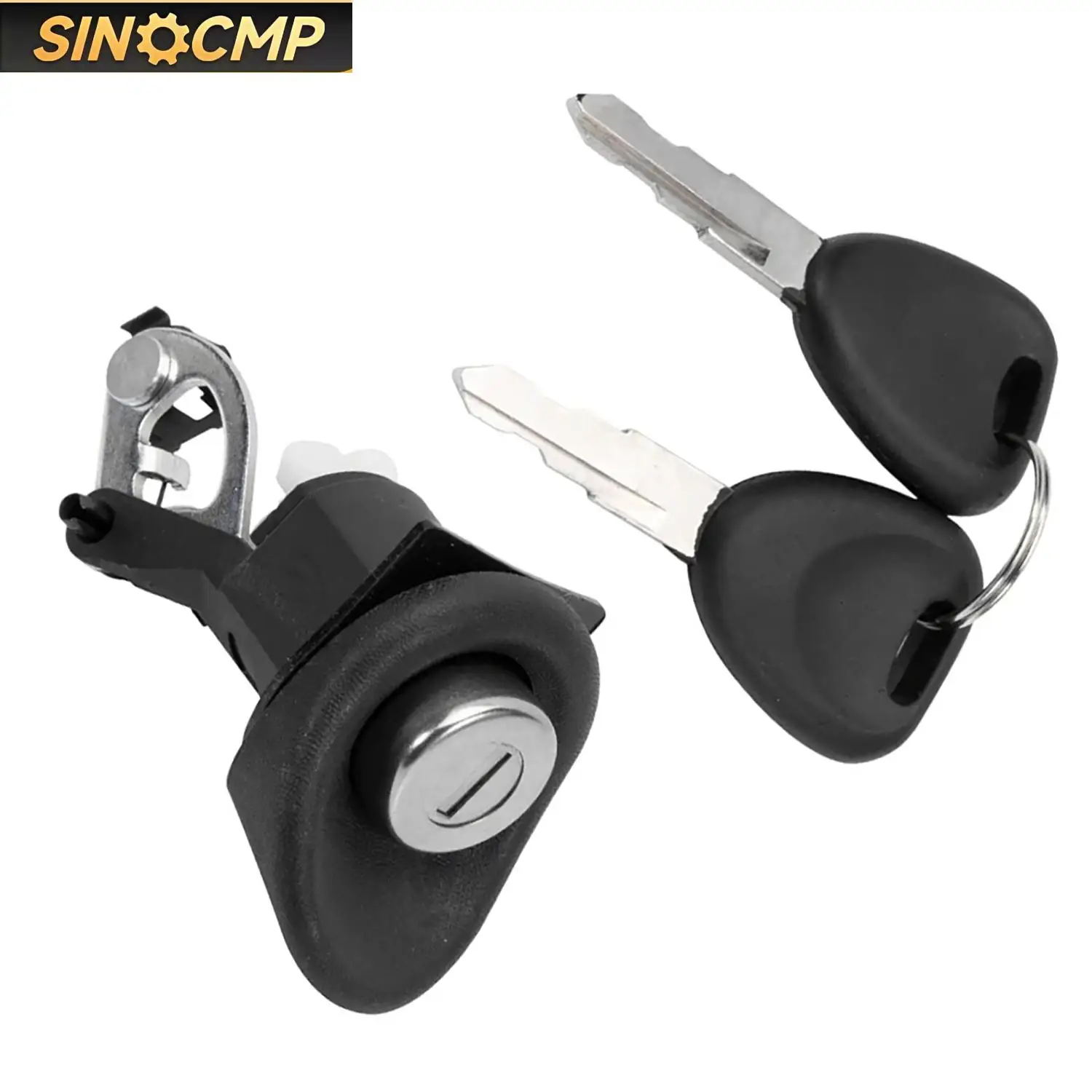 

1 шт. задний замок багажника с 2 ключами 7701367940 для Dacia Logan Sandero Renault Twingo I 1993-2013, автомобильные детали