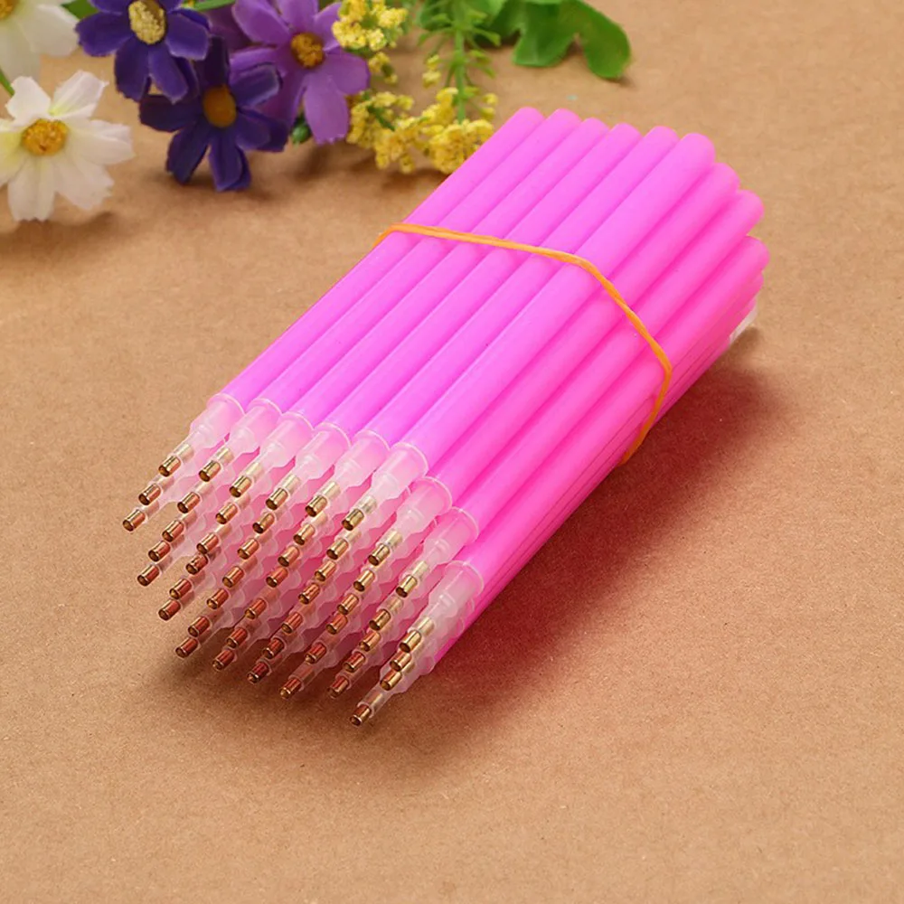Wholesale 50/100PCS Plastic Diamond Painting Pens Point Drill Tool Square Round Drill Embroidery Mosaic DIY hand Craft tool