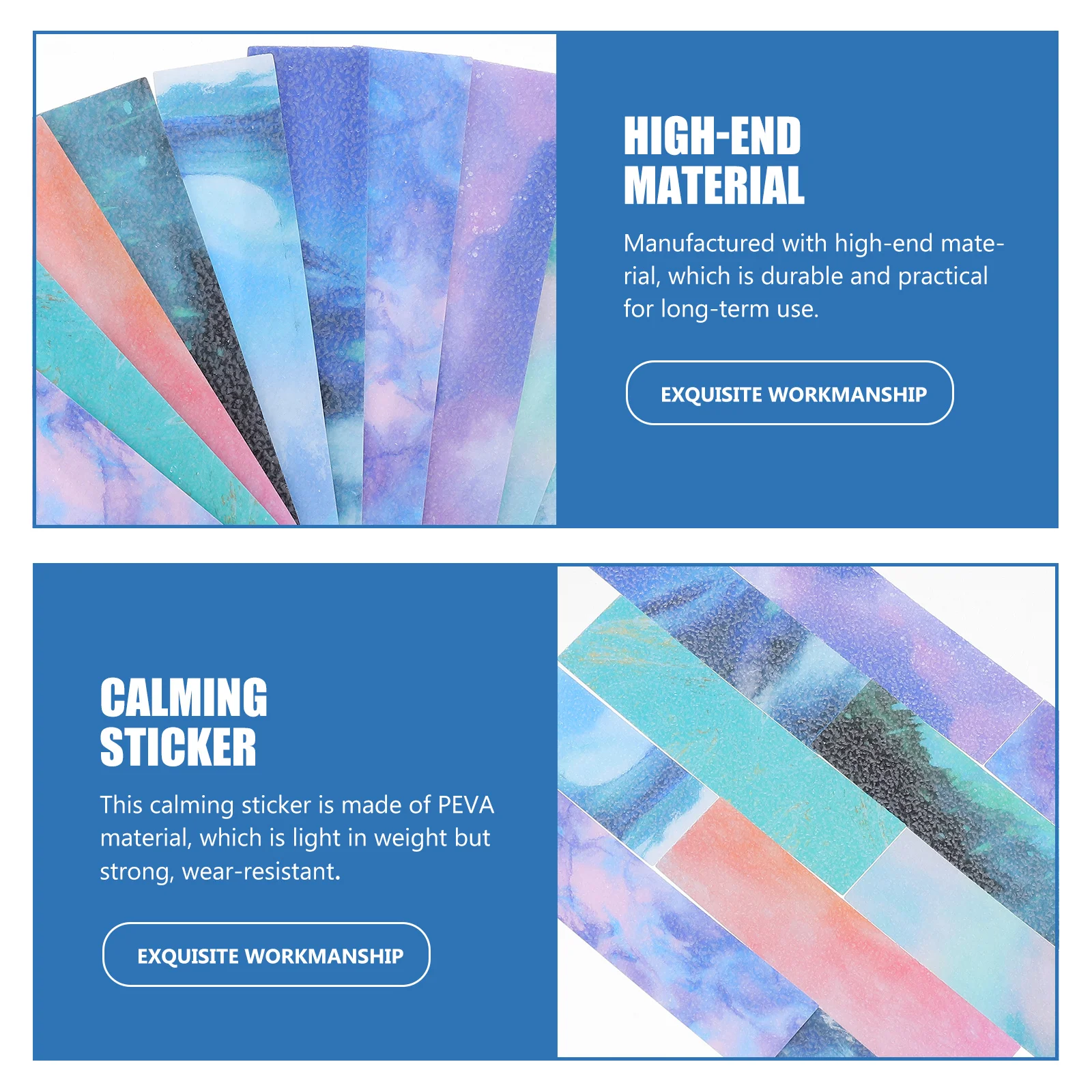 

Adult Anti-Pressure Sticker Feeling Stickers Soothing Calming Sensory Strips Student for Adults