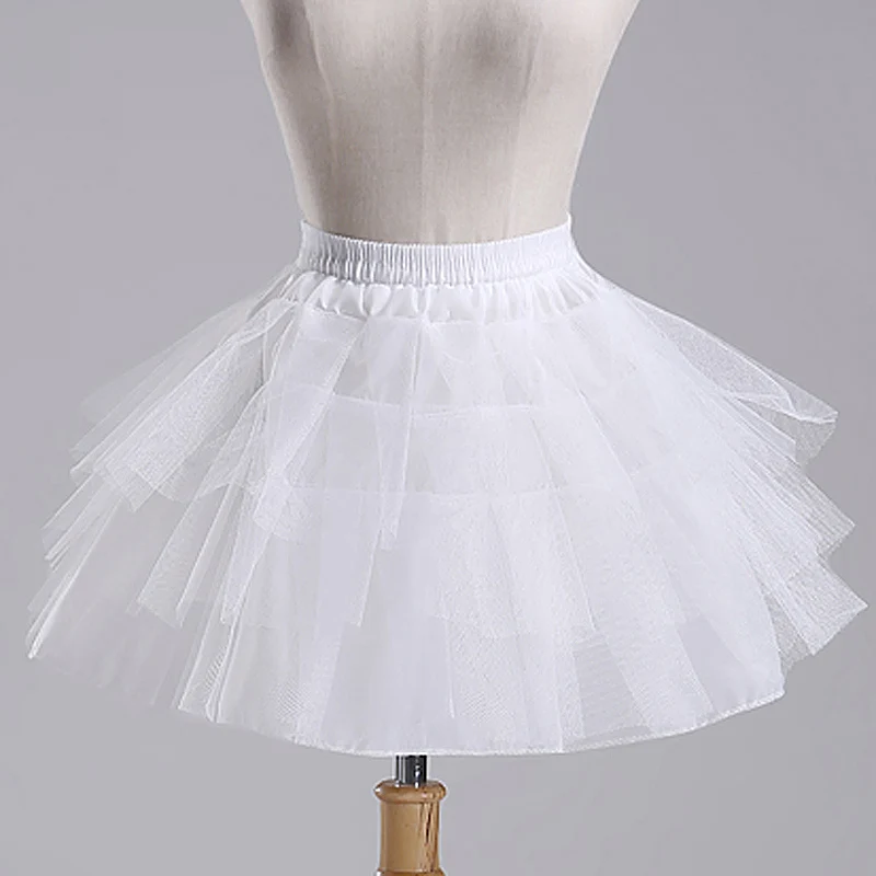 Flower Girl Dress Petticoat Wedding Accessories Kids Girls Petticoat Ball Gown Crinoline  Crinoline Skirt Petticoa