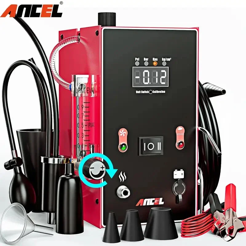 

ANCEL L300 Smoke Machine Automotive Car Vacuum Leak Detector Smoke Tester with Built in Air Pump Full System Evap Leaks Diagnost
