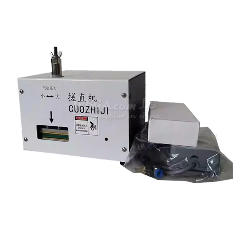 Network Cable Straightening Machine Customized Pair Stranded Wire Breaking and Rolling Machine A B Version as Option