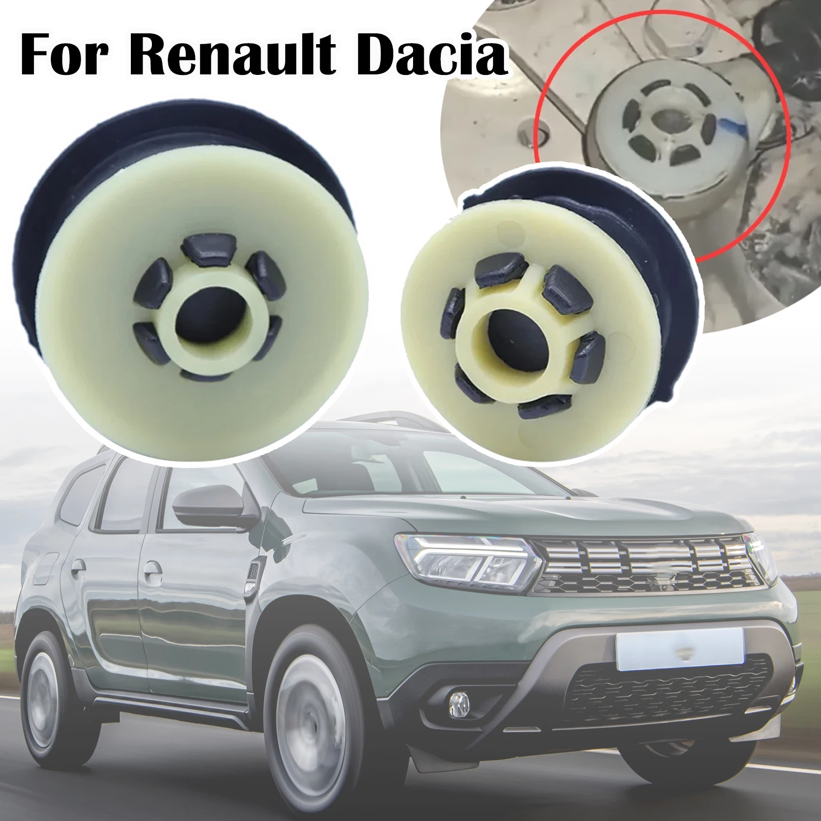 

Gear Shift Lever Bushing Rubber Sleeve MT Control Cable Assembly Repair Kit Spare Parts For Renault Dacia Duster Nissan Terrano