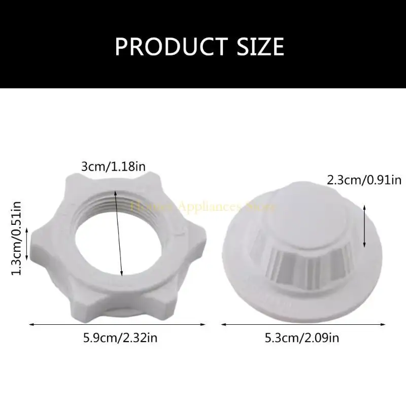 Base ventiladores piso D0AB NUTA ABS Textura Base Base Bloqueo tuercas ventilador Sujetarías base adecuados