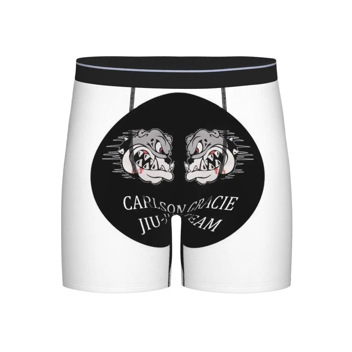 

Long Boxer Underpants Shorts Carlson Gracie Jiu Jitsu Team Panties Male Comfortable Underwear for Homme Man Boyfriend Gift