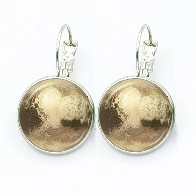 Boucles d'oreilles carte du monde Steampunk pour femmes, globe débar, planète, photo d'art, bijoux de voyage féminins faits à la main, gemme en verre, nouvelle mode