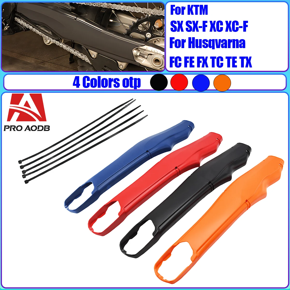

For KTM SX XC SX-F XC-F For HUSQVARNA TC TX TE FC FE For GASGAS MC EC 2024 Reliable Durable Motorcycle Swing Arm Guard