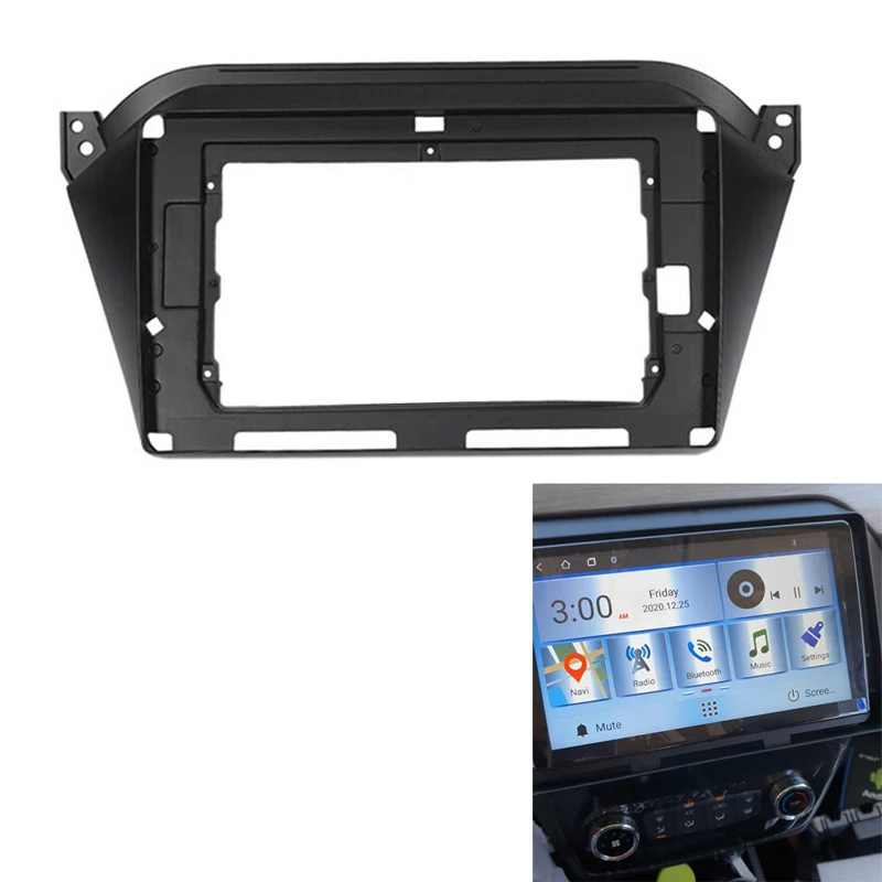 

Новая 9-дюймовая автомобильная лицевая панель с двойным Din автомобильным DVD-приемником, рамка для аудиофиксатора, адаптер лицевой панели, приборная панель для JAC S2 2015-2018