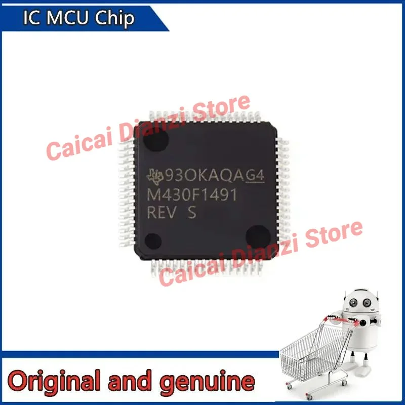 MSP430F1491IPMR MSP430F1491 MSP430F MSP430 MSP  LQFP-64 IC MCU Chip