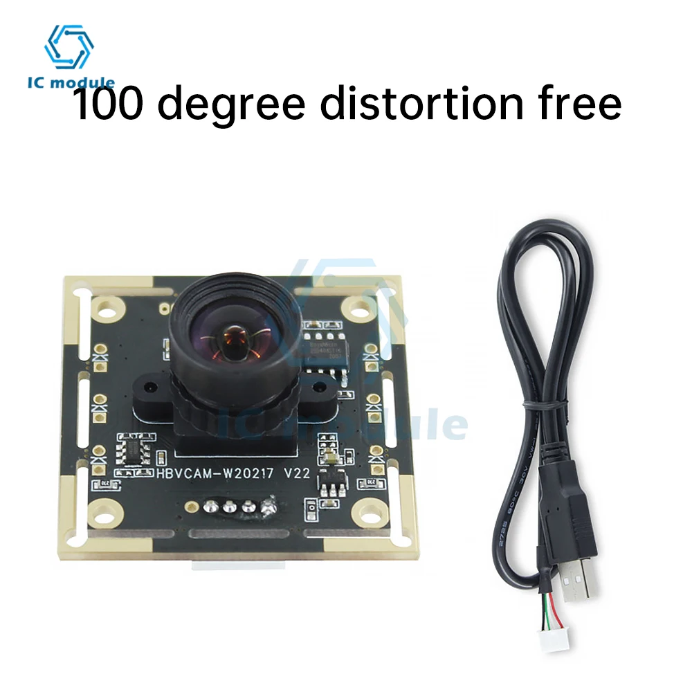 

OV9732 1MP Camera Module 100 Degree MJPG/YUY2 Adjustable Manual Focus High-Definition Camera 60 Degrees 72 Degrees 160 Degrees