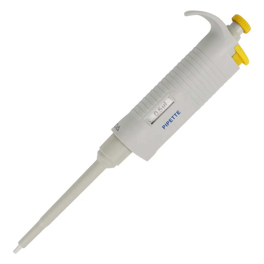 

New Arrived Fixed Volume Pipette Manual Single Channel Pipettor 0.5UL Laboratory Micro Pipette