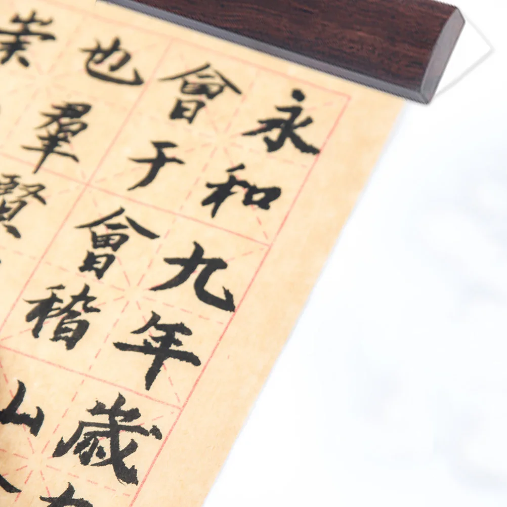 

1Pair Blackwood Calligraphy Paperweight Wooden Desktop Paperweight Chinese Style Letterweight Writing Tool Study Room Decoration