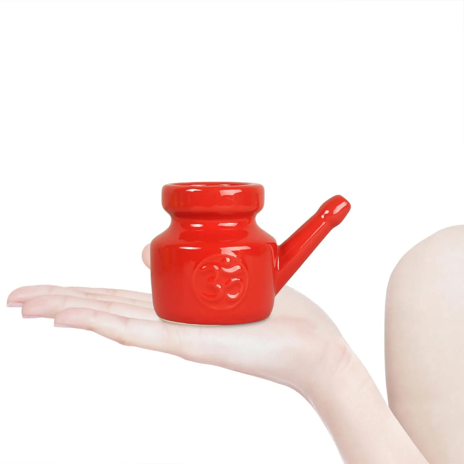 Keramik Topf Reise tragbar leicht zu reinigen Ausguss Topf langlebig auslaufs icher Nasen reinigungs topf zum Nasen waschen Nasen reinigung