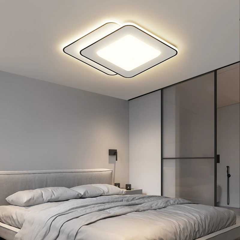

Modern Simple Led Ceiling Lights Square Ceiling Lamp for bedroom Living Room Dining Kitchen Minimalist Nordic Ceiling Chandelier