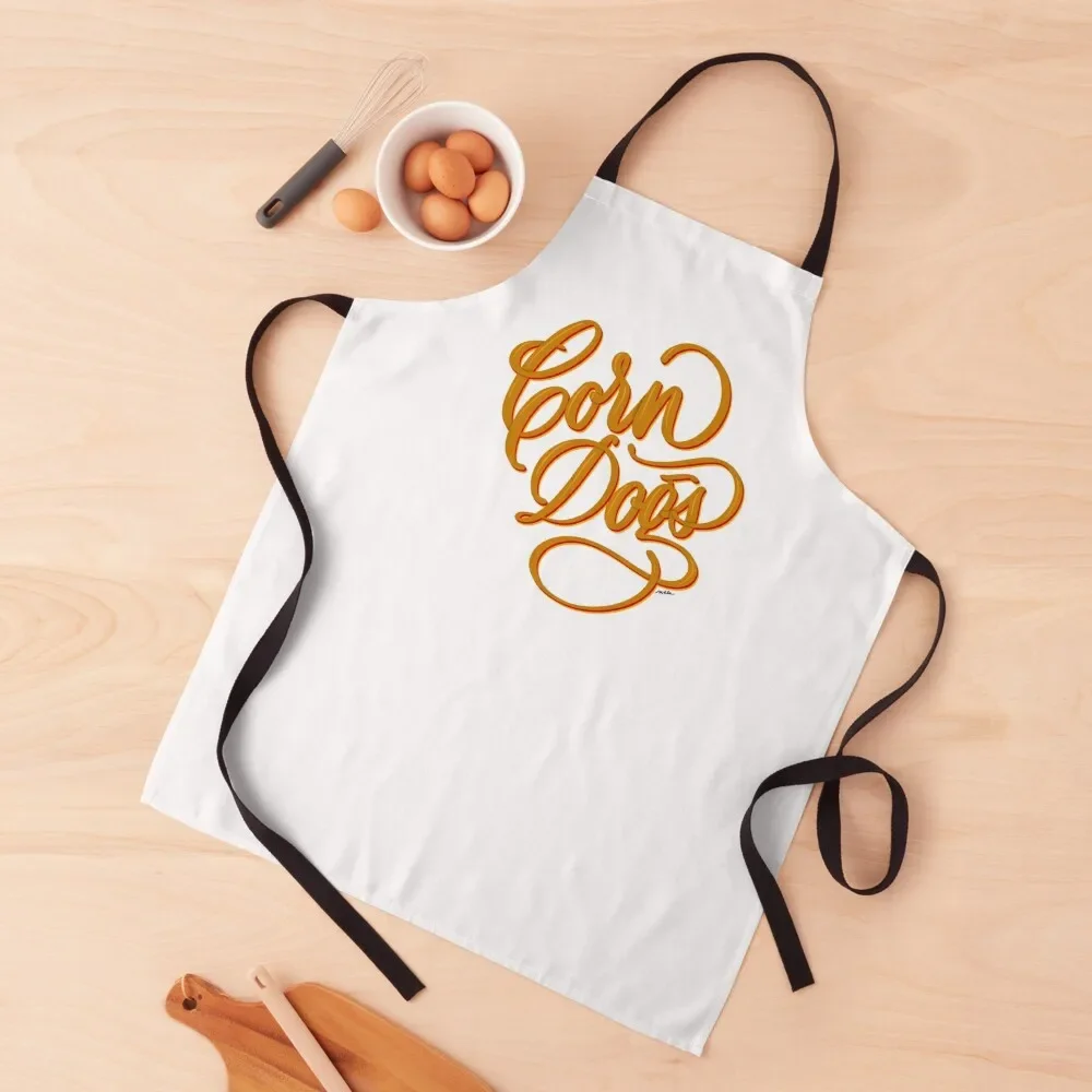 

corn dogs Apron Barista Waiter Uniforms chefs Womens Dresses Apron