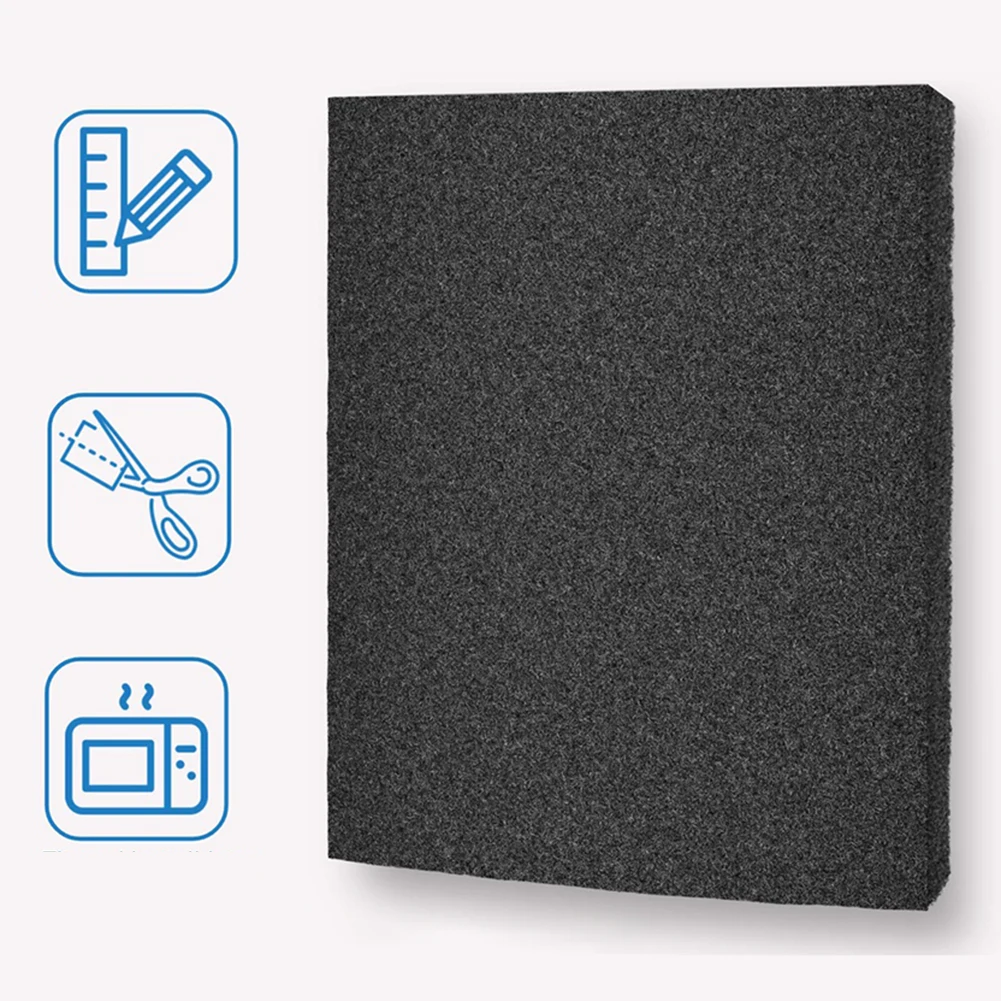 يمكن قطع القطن لفلتر فحم الميكروويف لإزالة الشحوم من أغطية المطبخ ملحقات الأدوات الأكثر مبيعًا