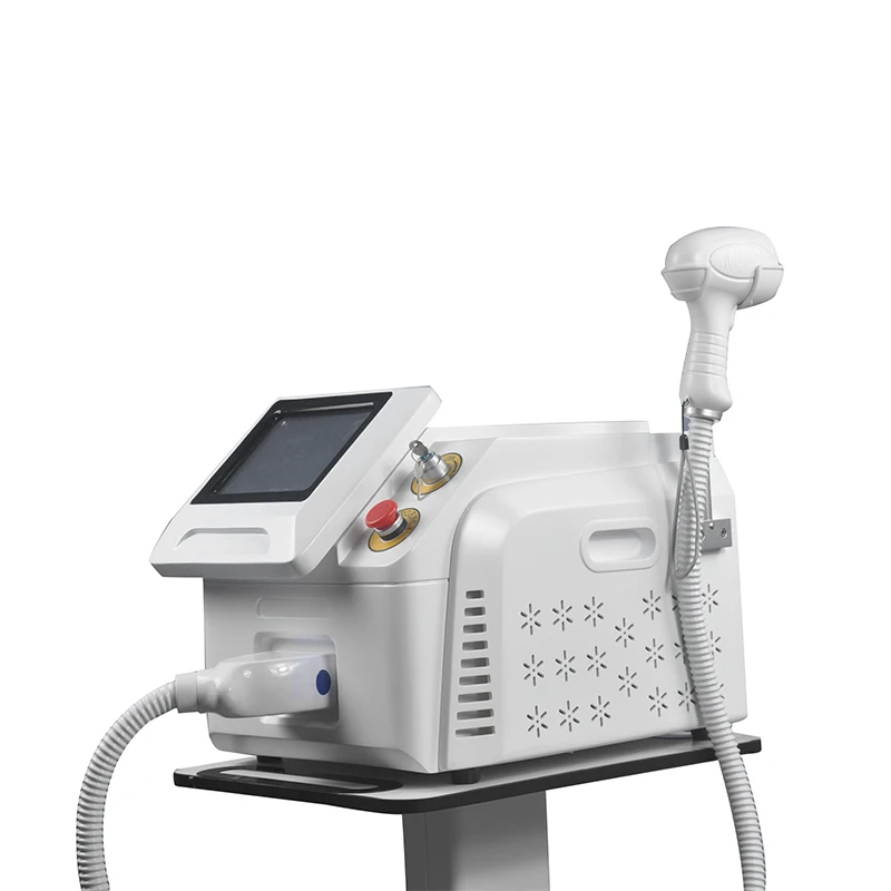 Stationary 755 808 1064nm DiodeHair Removal  Rejuvenation 3000W Water Air Cooling CE Machine