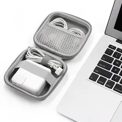 Borsa portaoggetti portatile per auricolari borsa Organizer per cavi dati custodia multifunzionale per gadget digitali per caricabatterie custodia protettiva per disco U