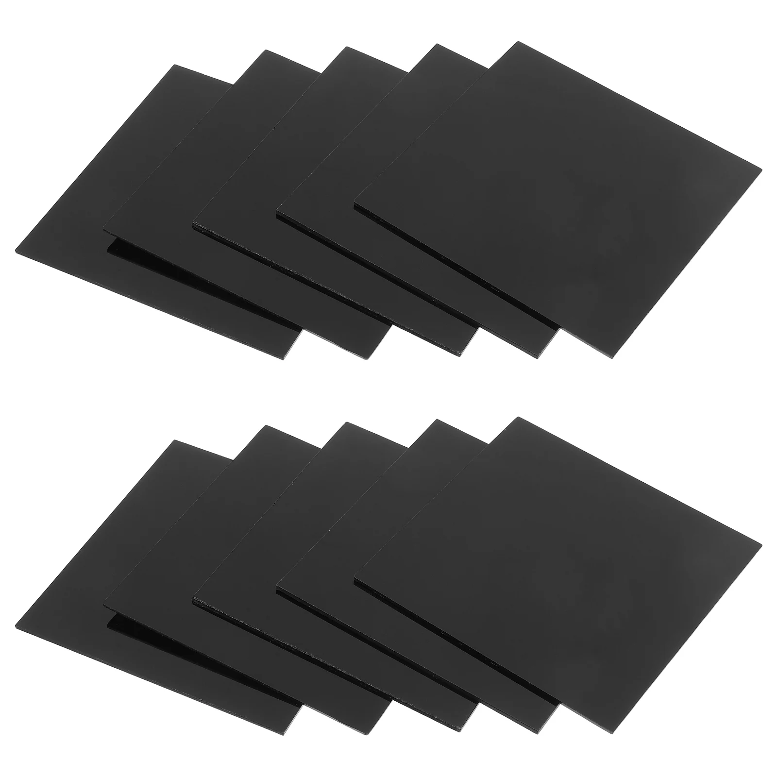 

10 Pcs Crafts Acrylic Sheet Home Decorative Accessories Blank Painting Picture Frame