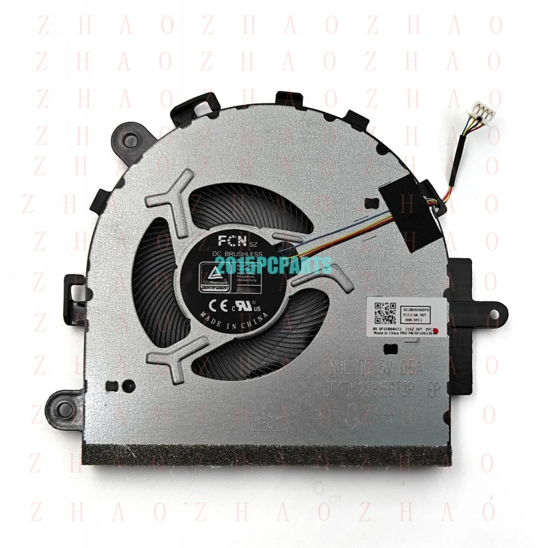 L+ New for  Lenovo IdeaPad 3-17ADA6 3-17ALC6 3-17ITL6 V17 G2-ITL CPU Cooling Fan