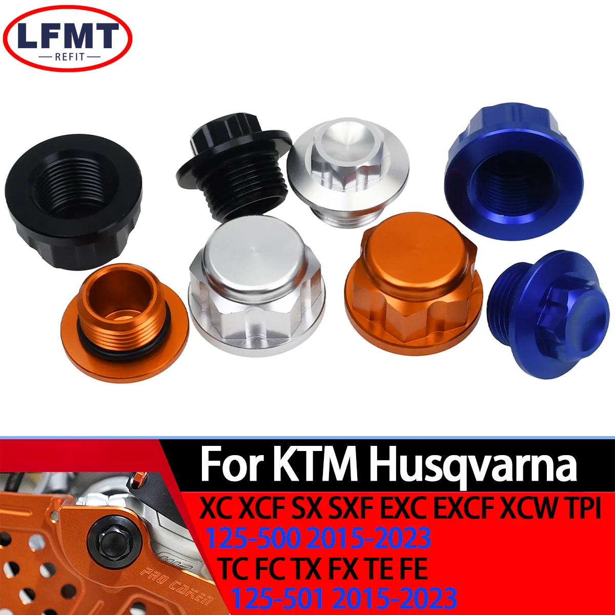 

Motorcycle CNC Front Wheel Lock Nut Bolt Rear Chain Adjuster Axle Block Wheel Axle Nut For Husqvarna TE TC TX FE FC FX 125-501
