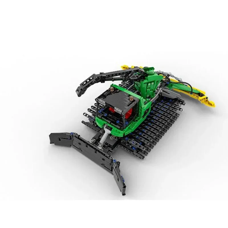 MOC-30686New Electric Remote Control City SnowBeauty Machine Building Blocks Model1029Parts MOC Creative Boys Kids Birthday Toys