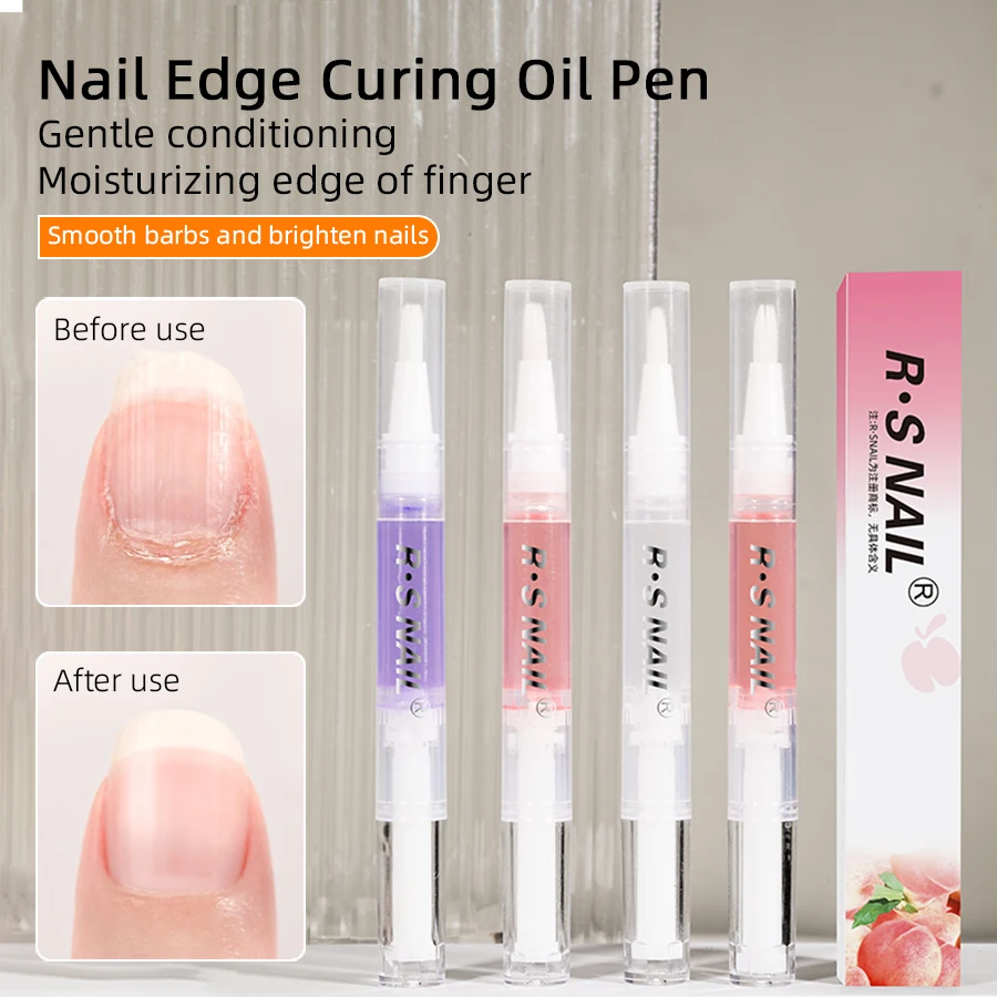 RSNAIL 2 ml Nail Voeding Olie Pen 3 smaken Voeding Olie Pen Nagel Behandeling Cuticle Nagelriemolie Pen Voeden nagelverzorging Product