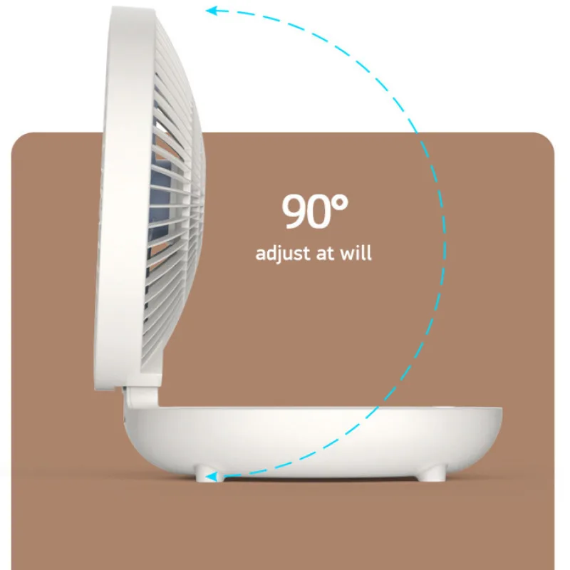 ポータブル電動ミニ扇風機,多機能スタンド,USB充電式,家庭,オフィス,エアコン用