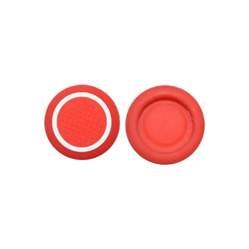 10/20PAIRS Rocker Close Fit Silica Gel Gamepad Feel Very Good White Silicone Not Easy To Drop Green Protective Sleeve